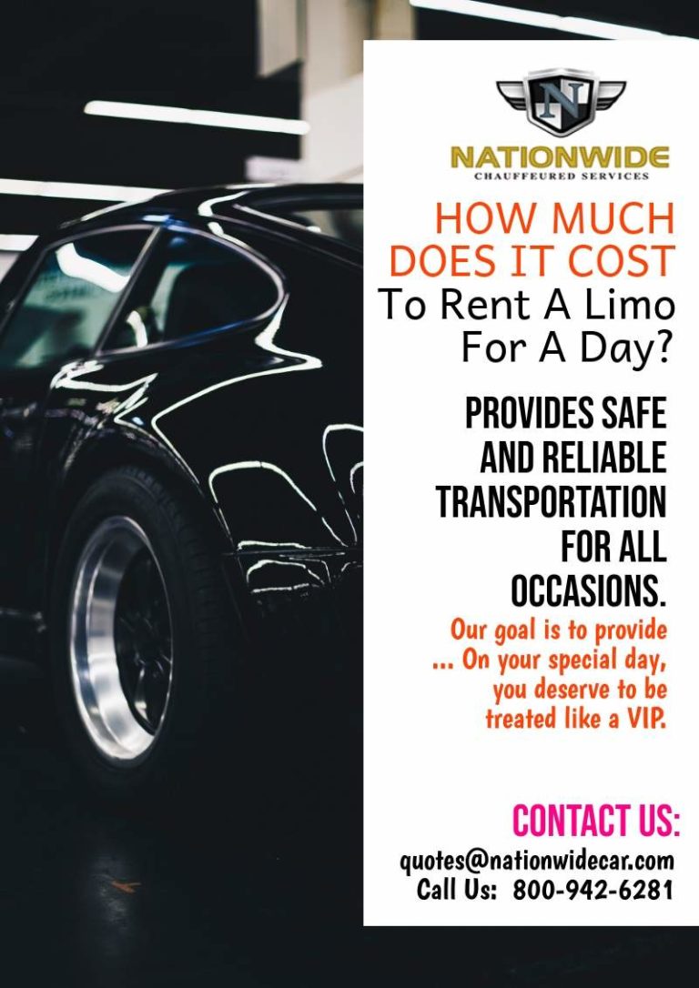 How Much Does It Cost To Rent A Limo For A Day