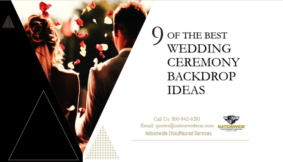 Wedding Ceremony Backdrop Ideas