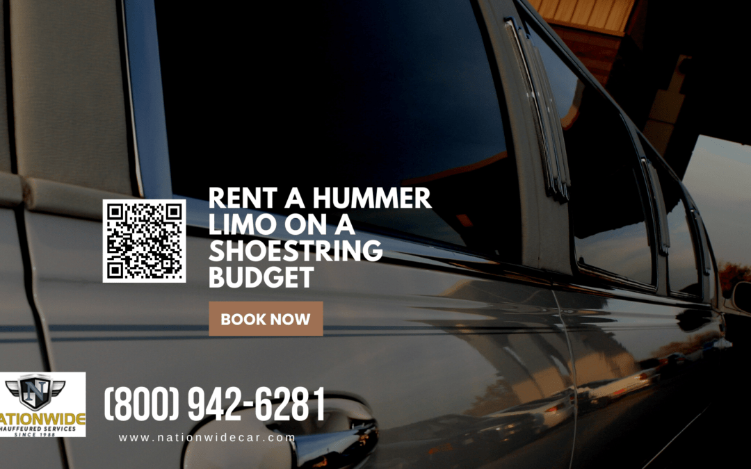 Rent A Hummer Limo on A Shoestring Budget
