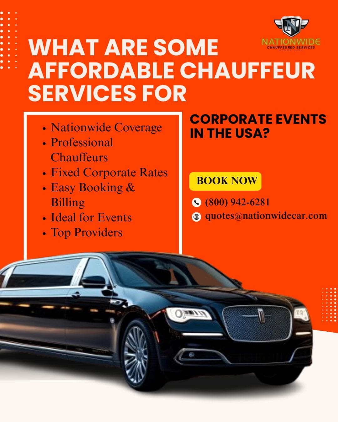 affordable chauffeur service 