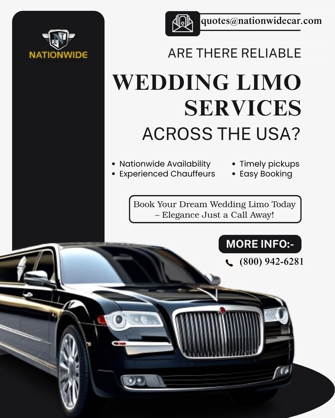 Wedding Limo Services Across the USA