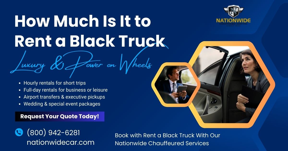 Rent a Black Trucks